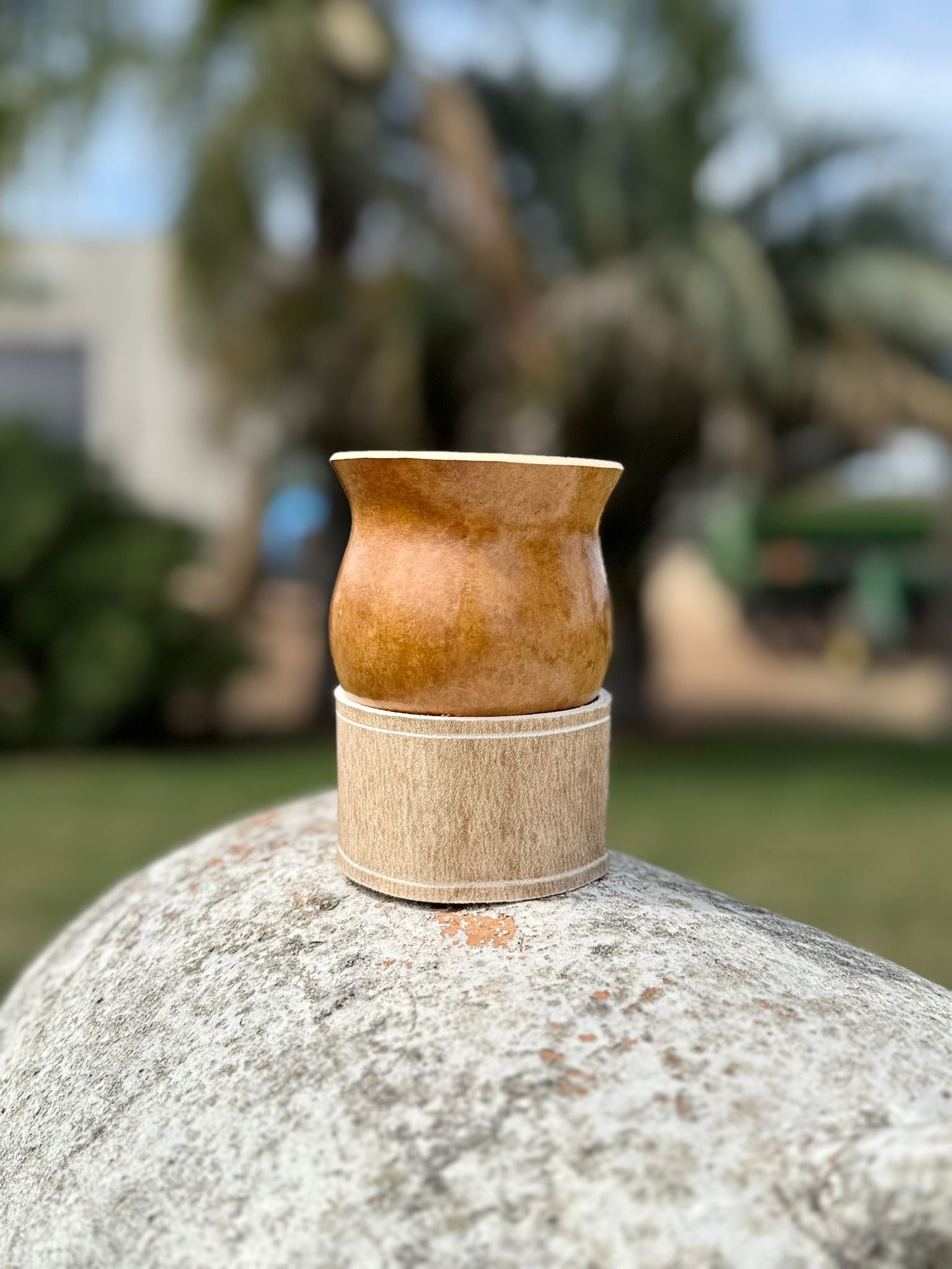 Mate Camionero Sin boquilla + Posa mate Sin borde